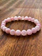 Sensibilisation au cancer du sein inspiré bracelet perle rose